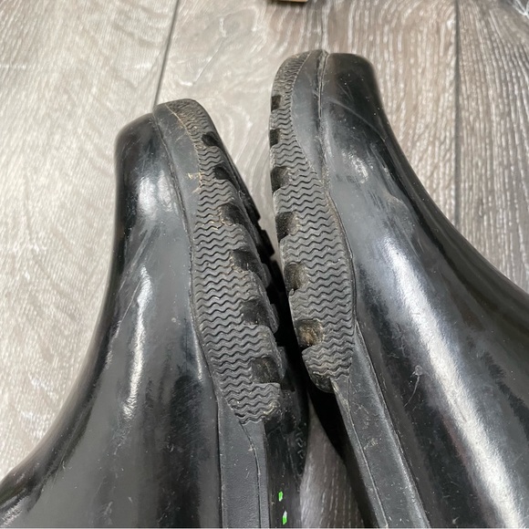 Sperry Topsider Quilted Rubber Rain Boot NELLIE women’s size 8 black - Picture 7 of 12